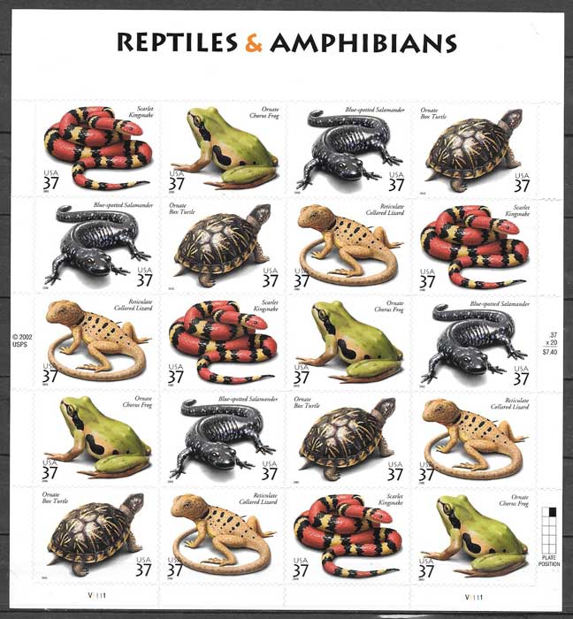 Stamps Wildlife United States 2003