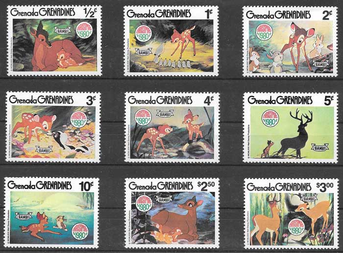 Stamps Grenadina-1979 Christmas