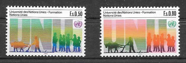 1985 Stamp collection University of the United Nations